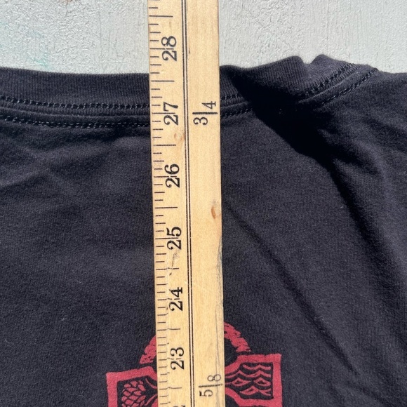 Men's The Lost Abbey T-Shirt Black Spell-Out NO TAGS Craft Beer San Diego IPA - Picture 13 of 13